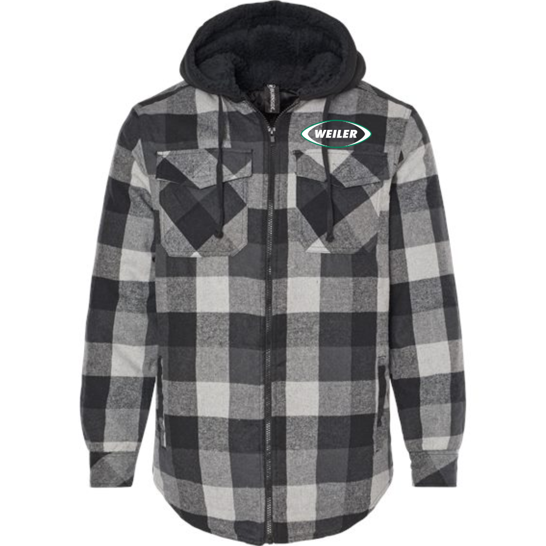 Flannel Hooded Jacket | Weiler Gear